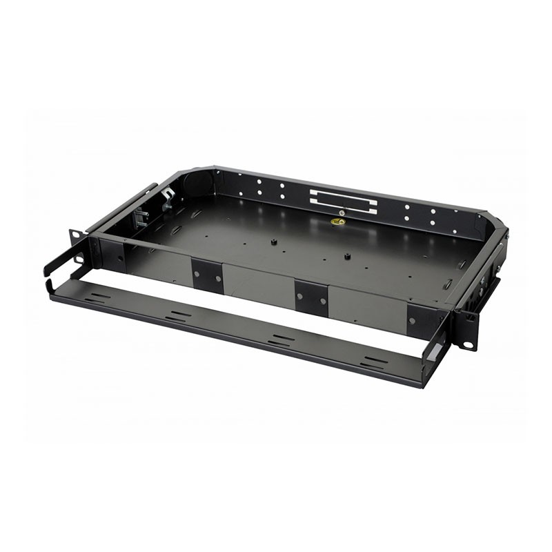 47C-03-00BL Панель 19 Q-SLOT, 1U, 3 слота, корпус. Общий вид без крышки