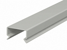 Крышка кабель-канала LKV 25 мм (ПВХ,серый), Тип: LKV D 25