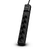 Сетевой Фильтр CyberPower B0520SUC0-DE 1,8м/5 розеток/10А/1,8м/350Дж//2 USB 2,4A/черный цвет