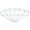 Угловая секция 90° 55x300 мм, Тип: GRB 90 530 FT