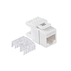 Модуль Keystone кат.5e, UTP, 1xRJ45, T568A/B, 180, белый