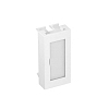 Заглушка с полем для маркировки Modul45 45x22,5 мм (белый), Тип: ADP-BF RW0.5